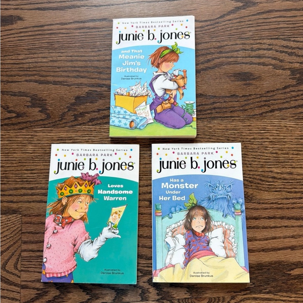 Junie B Jones books 6-8